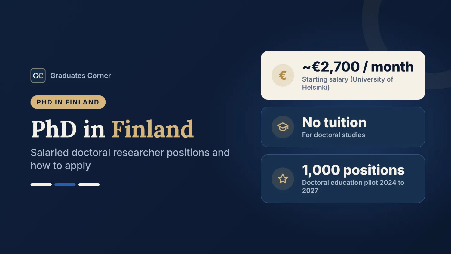 PhD in Finland 2026: Salary, Funding and How to Apply
